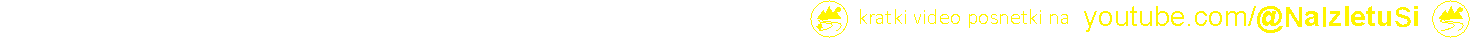 youtube kanal NaIzletu.Si �